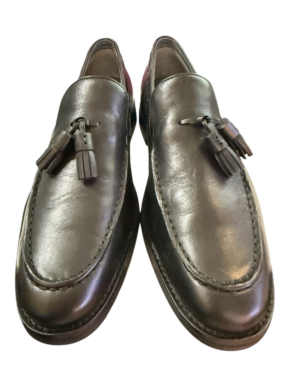 Sperry Gold Cup Men’s Size 11 Black Leather Tassel Loafers Dress Shoes NWOB